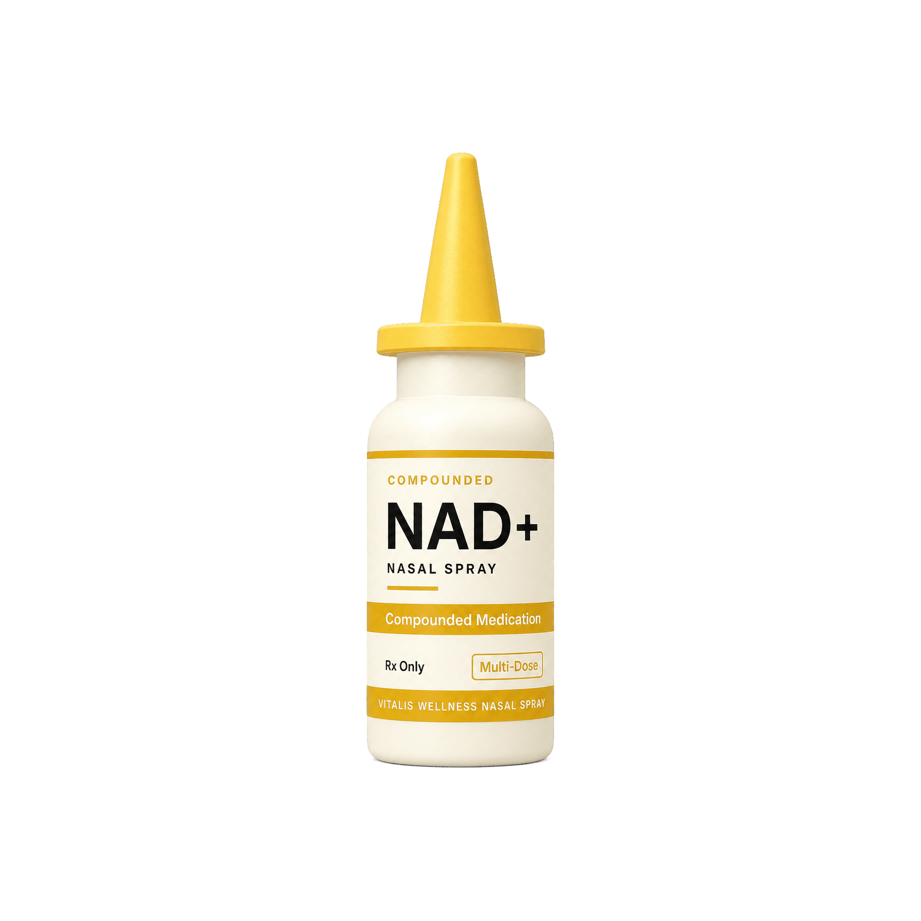 Vitalis Wellness compounded NAD+ nasal spray bottle