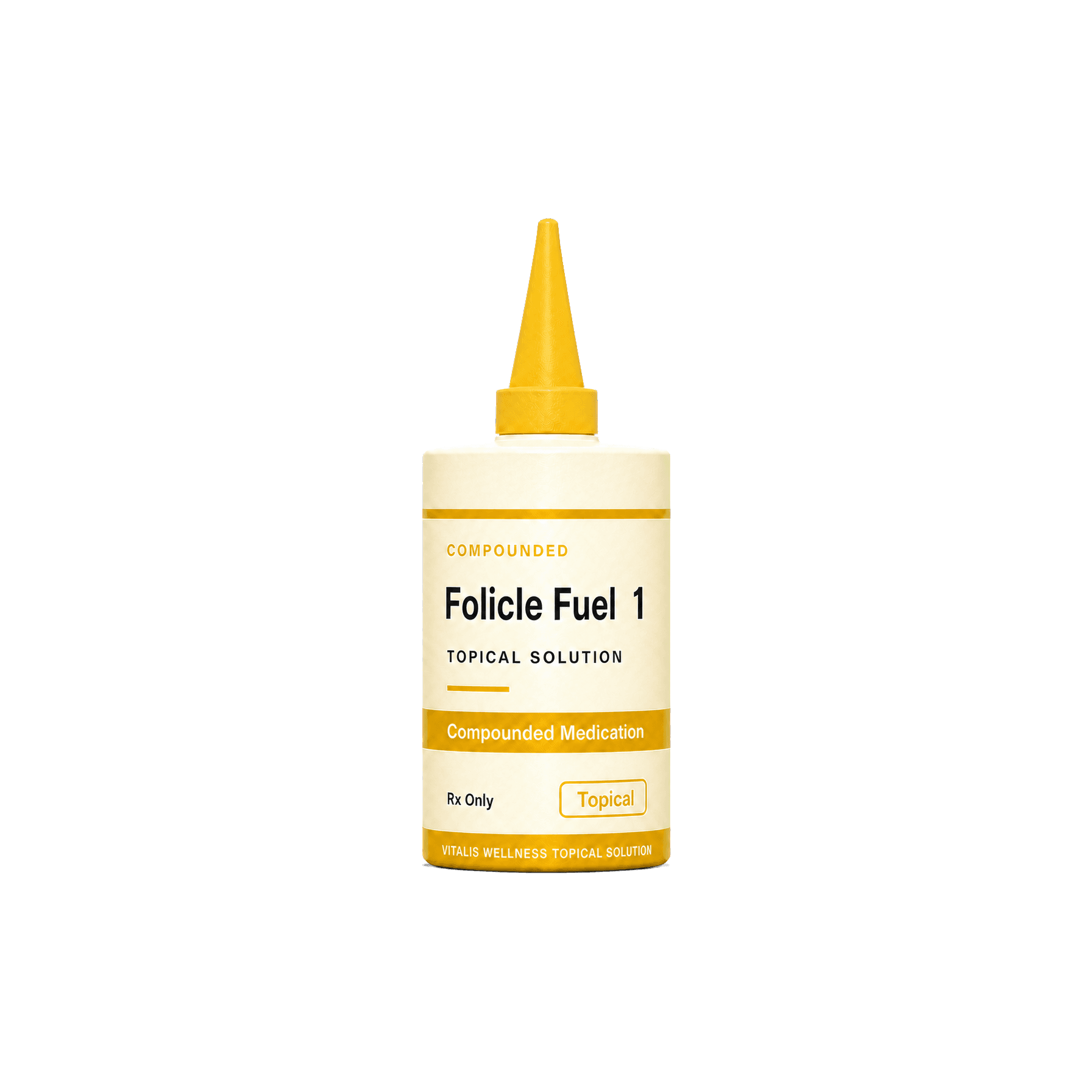 Vitalis Wellness compounded Folicle Fuel 1 topical solution bottle