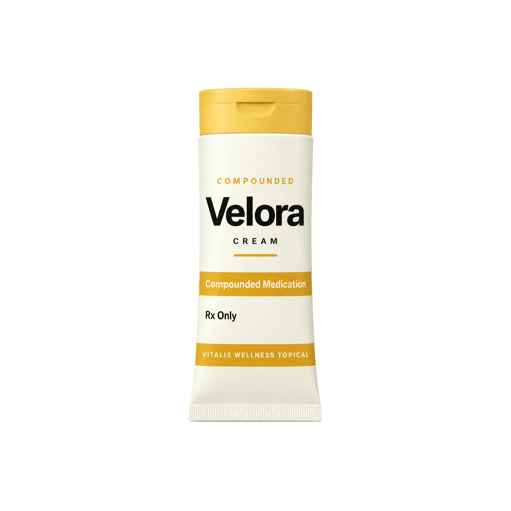 Vitalis Wellness compounded Velora hormone therapy cream tube